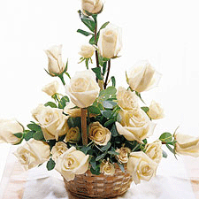 Israel Blumen (f13) Off White Basket