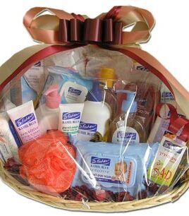 Israel Spa Basket Dr. Fisher Panier-cadeau pour nouveau-né (PB14)