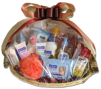 Israel Spa Basket Dr. Fisher Panier-cadeau pour nouveau-né (PB14)