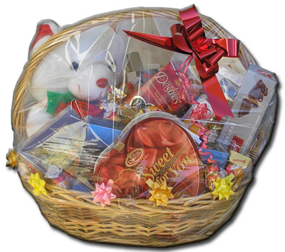 Israel Chocolate Baskets (PC16) Teddy Bear Basket!