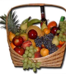 Israel Condolences Basket Fruit Basket King size (PF7)