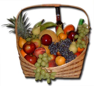 Israel Condolences Basket Fruit Basket King size (PF7)
