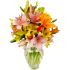 Israel Flowers (f44) 12 Stem Assorted Asiatic Lily Bunch